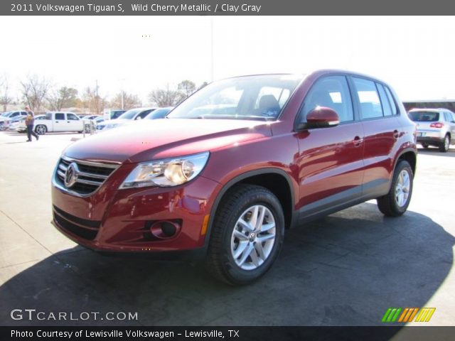 2011 Volkswagen Tiguan S in Wild Cherry Metallic