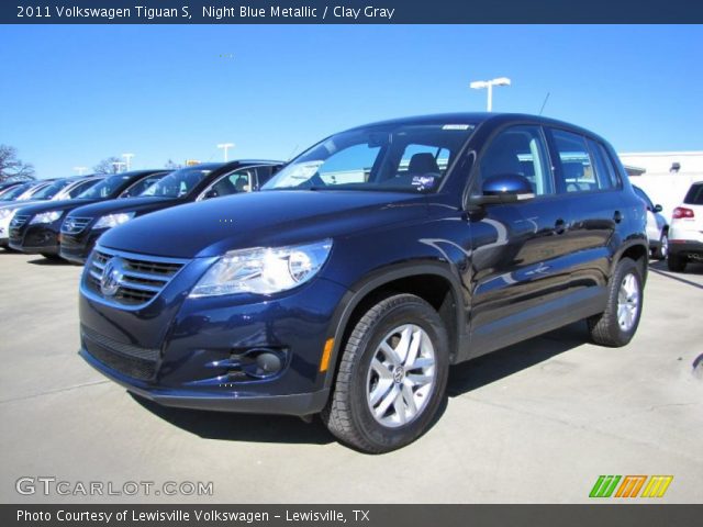 2011 Volkswagen Tiguan S in Night Blue Metallic