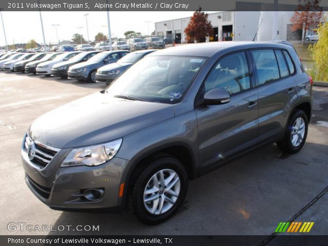 2011 Volkswagen Tiguan S in Alpine Gray Metallic