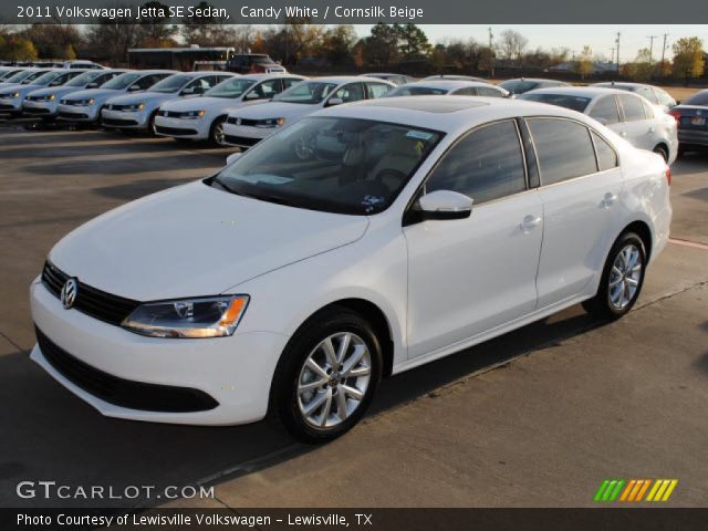 2011 Volkswagen Jetta SE Sedan in Candy White