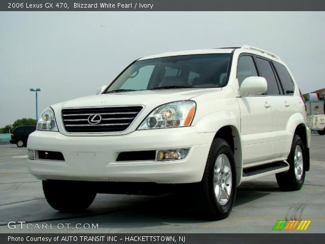 2006 Lexus GX 470 in Blizzard White Pearl