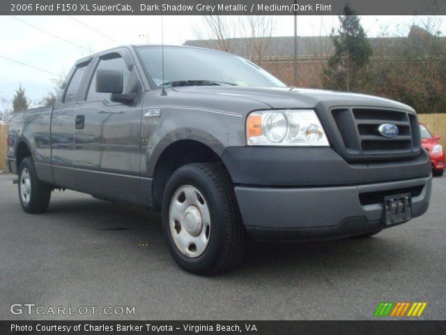 2006 Ford F150 XL SuperCab in Dark Shadow Grey Metallic