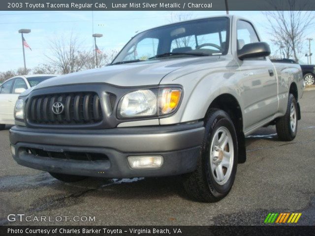 2003 Toyota Tacoma Regular Cab in Lunar Mist Silver Metallic