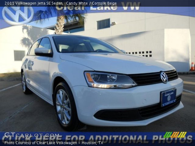 2011 Volkswagen Jetta SE Sedan in Candy White