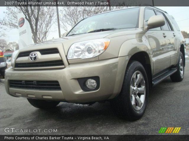 2007 Toyota 4Runner Limited 4x4 in Driftwood Pearl