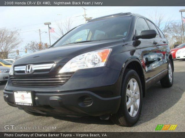 2008 Honda CR-V EX 4WD in Nighthawk Black Pearl