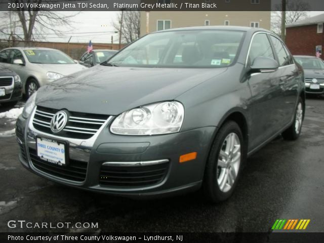 2010 Volkswagen Jetta TDI Sedan in Platinum Grey Metallic