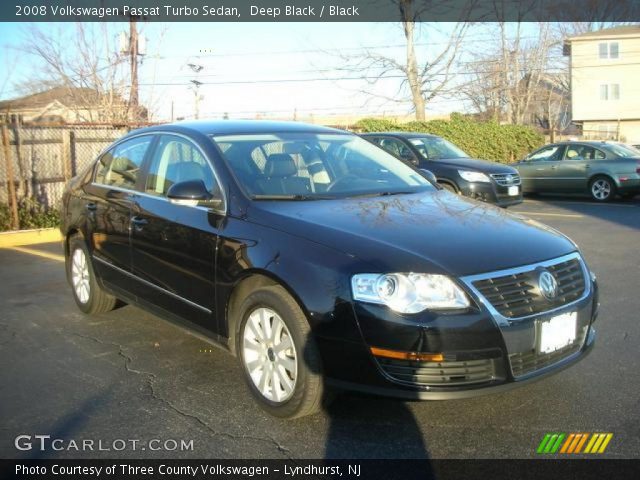 2008 Volkswagen Passat Turbo Sedan in Deep Black