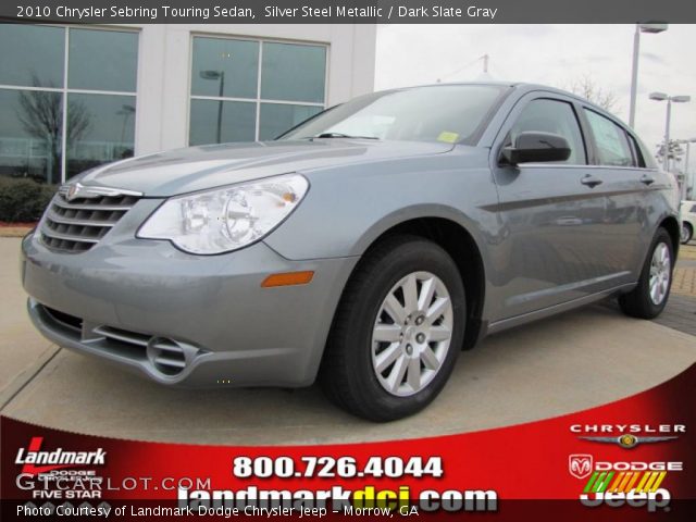 2010 Chrysler Sebring Touring Sedan in Silver Steel Metallic