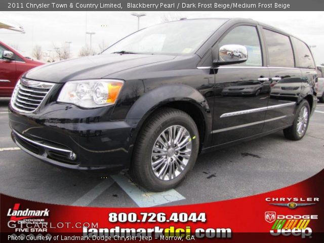 2011 Chrysler Town & Country Limited in Blackberry Pearl