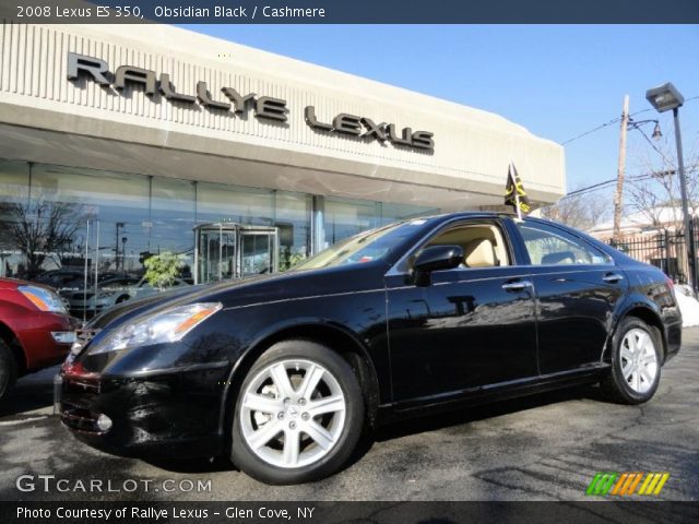 2008 Lexus ES 350 in Obsidian Black