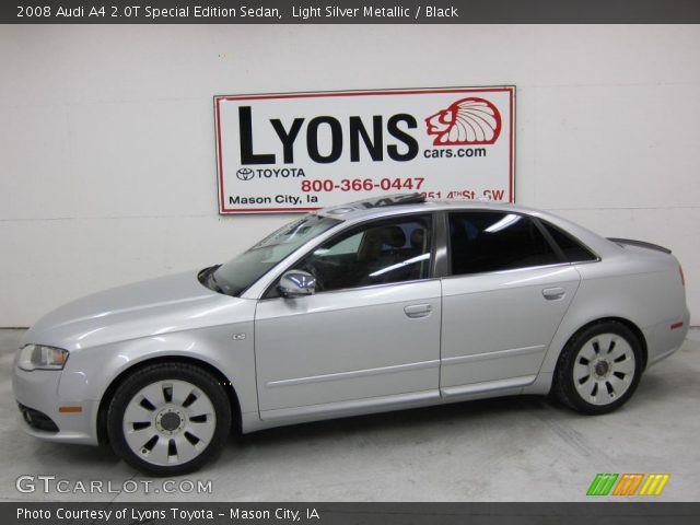 2008 Audi A4 2.0T Special Edition Sedan in Light Silver Metallic