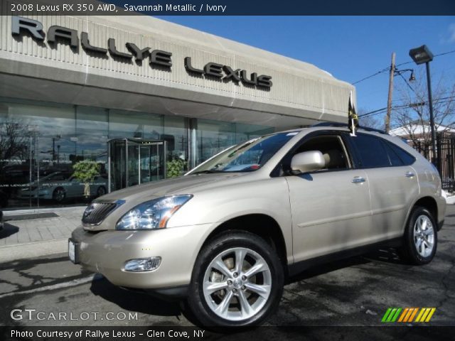 2008 Lexus RX 350 AWD in Savannah Metallic