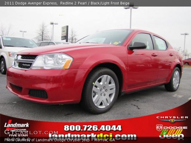 2011 Dodge Avenger Express in Redline 2 Pearl