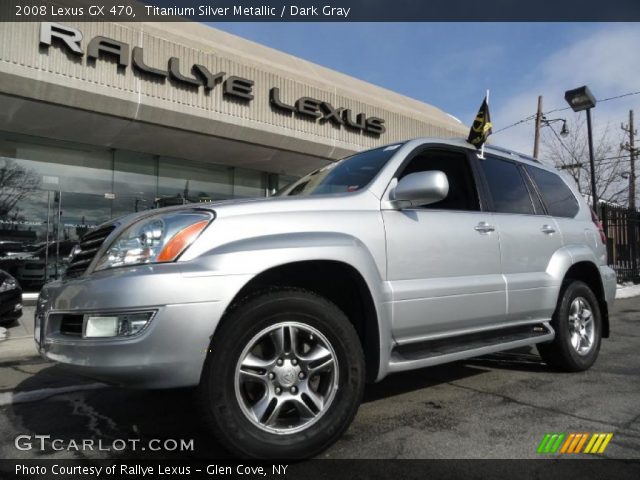 2008 Lexus GX 470 in Titanium Silver Metallic