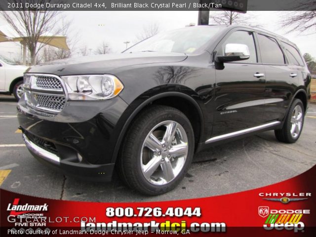 2011 Dodge Durango Citadel 4x4 in Brilliant Black Crystal Pearl