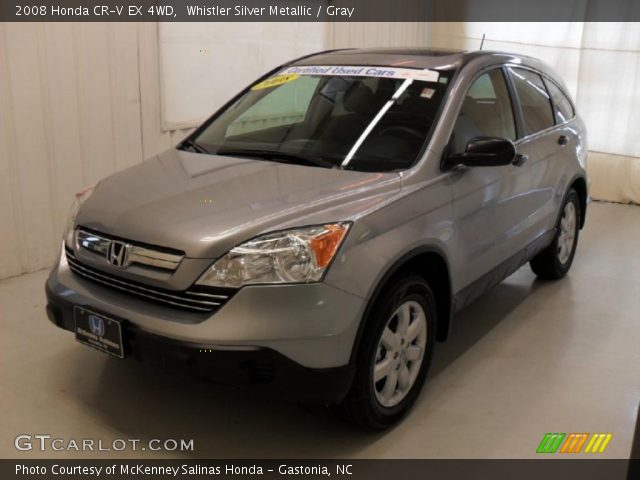 2008 Honda CR-V EX 4WD in Whistler Silver Metallic