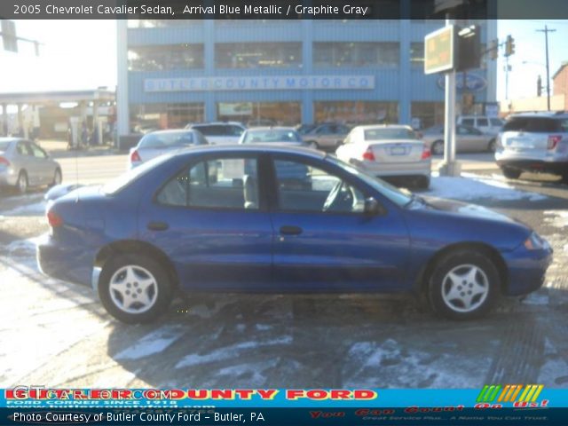 2005 Chevrolet Cavalier Sedan in Arrival Blue Metallic