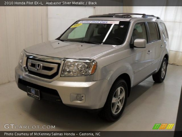 2010 Honda Pilot EX-L in Alabaster Silver Metallic