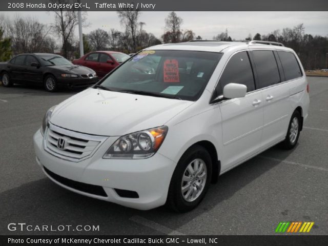 2008 Honda Odyssey EX-L in Taffeta White
