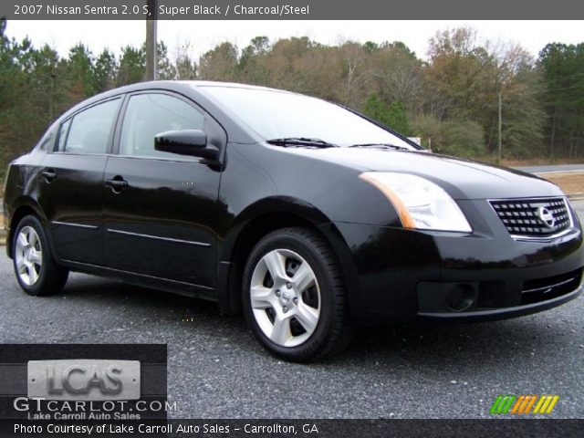 2007 Nissan Sentra 2.0 S in Super Black