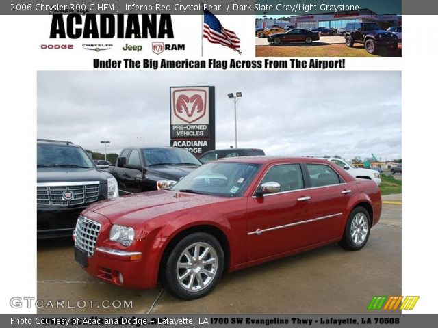 2006 Chrysler 300 C HEMI in Inferno Red Crystal Pearl
