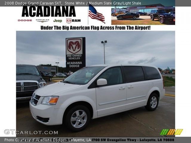 2008 Dodge Grand Caravan SXT in Stone White