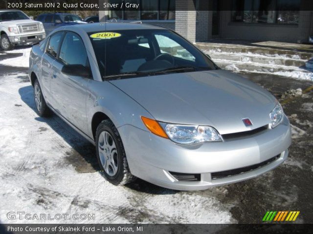 2003 Saturn ION 2 Quad Coupe in Silver