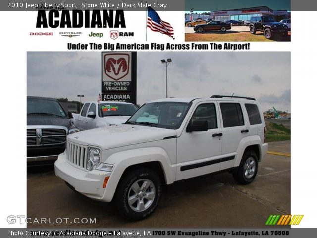 2010 Jeep Liberty Sport in Stone White