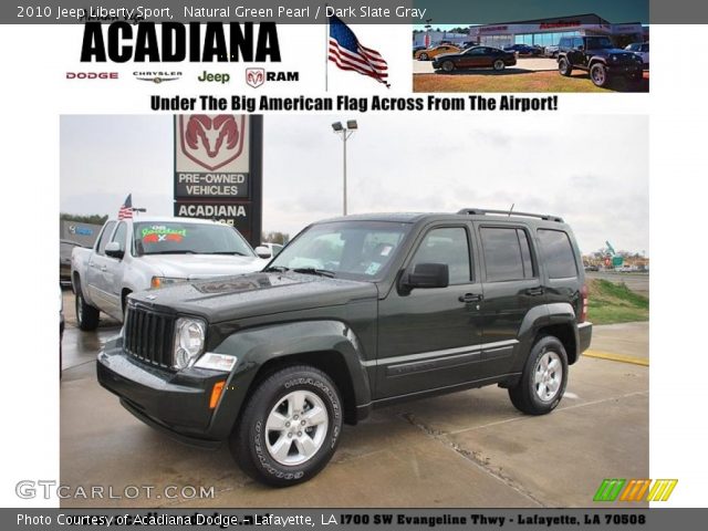 2010 Jeep Liberty Sport in Natural Green Pearl