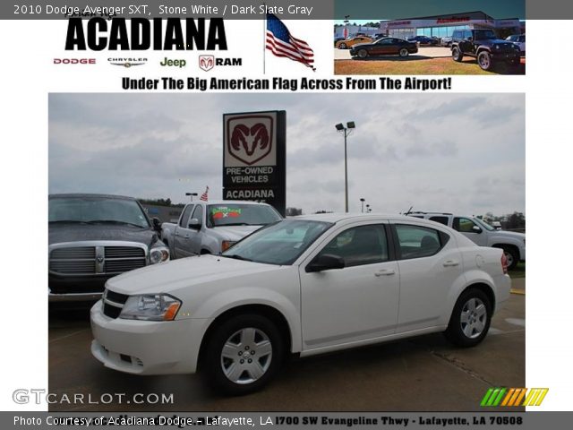 2010 Dodge Avenger SXT in Stone White