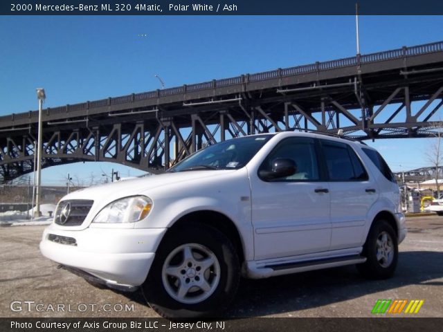 2000 Mercedes-Benz ML 320 4Matic in Polar White