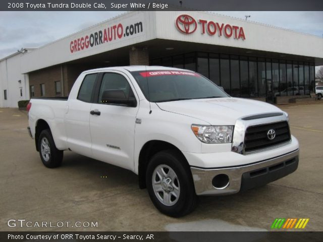 2008 Toyota Tundra Double Cab in Super White