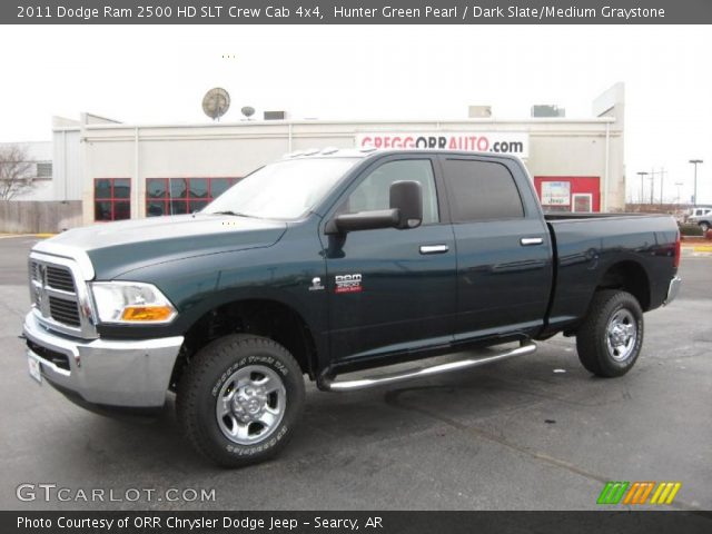 2011 Dodge Ram 2500 HD SLT Crew Cab 4x4 in Hunter Green Pearl
