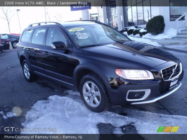 2008 Volvo XC70 AWD in Black