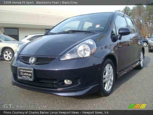 2008 Honda fit sport blackberry pearl #4