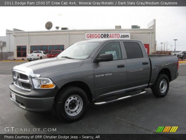 2011 Dodge Ram 1500 ST Crew Cab 4x4 in Mineral Gray Metallic