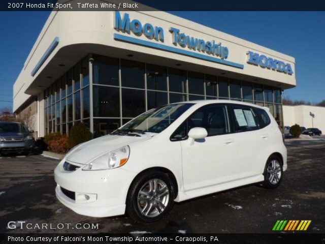 2007 Honda Fit Sport in Taffeta White