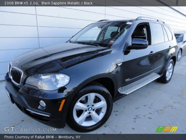 2008 BMW X5 3.0si in Black Sapphire Metallic