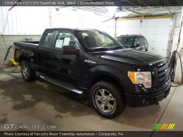 2009 Ford F150 STX SuperCab 4x4 in Black