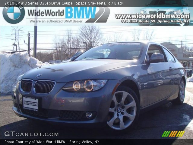 2010 BMW 3 Series 335i xDrive Coupe in Space Gray Metallic