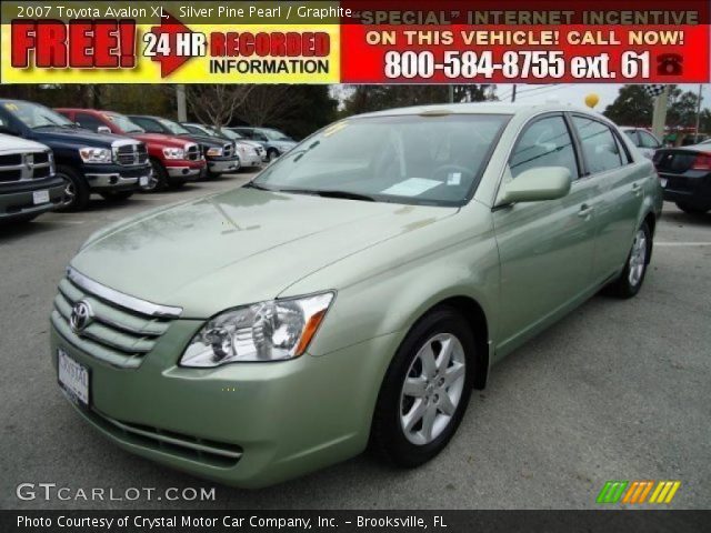 2007 Toyota Avalon XL in Silver Pine Pearl