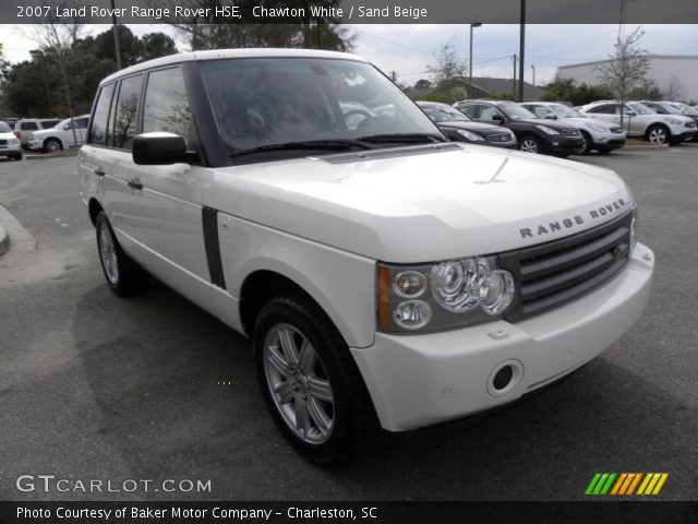 2007 Land Rover Range Rover HSE in Chawton White