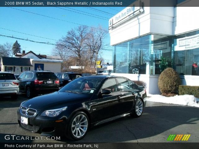 2008 BMW M5 Sedan in Black Sapphire Metallic