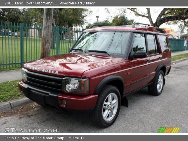 2003 Land Rover Discovery SE in Alveston Red
