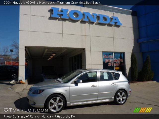 2004 Mazda MAZDA3 s Hatchback in Titanium Gray Metallic
