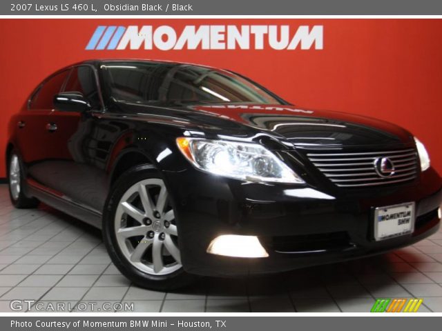 2007 Lexus LS 460 L in Obsidian Black