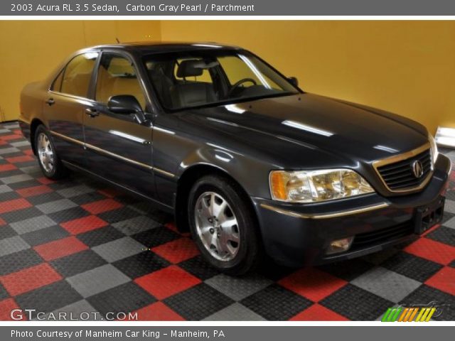 2003 Acura RL 3.5 Sedan in Carbon Gray Pearl
