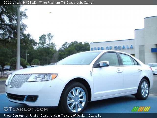 2011 Lincoln MKZ FWD in White Platinum Tri-Coat