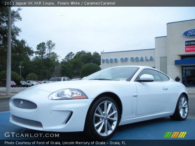 2011 Jaguar XK XKR Coupe in Polaris White